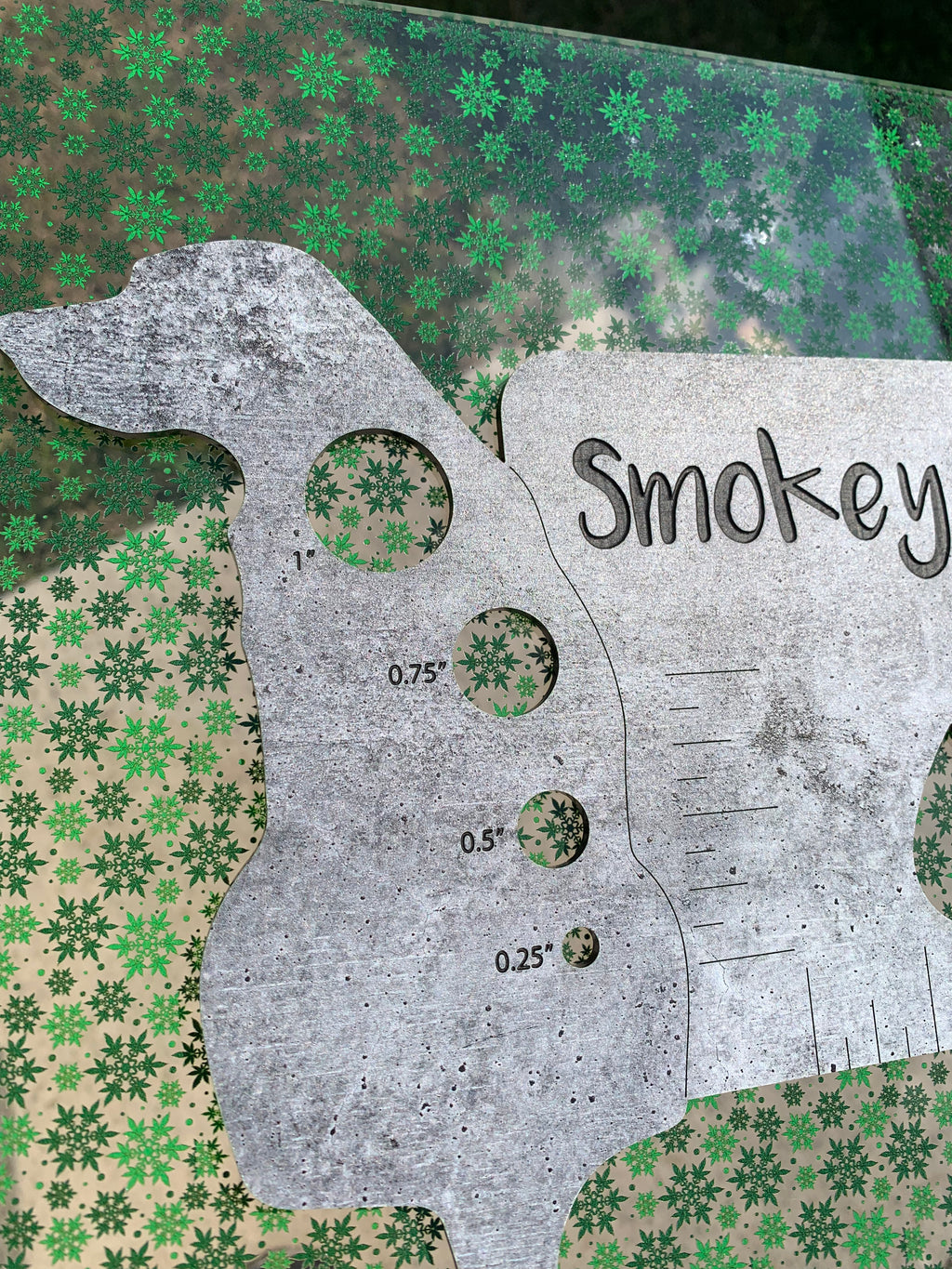 PatternPly® Scattered Marijuana Snowflakes product photo 3