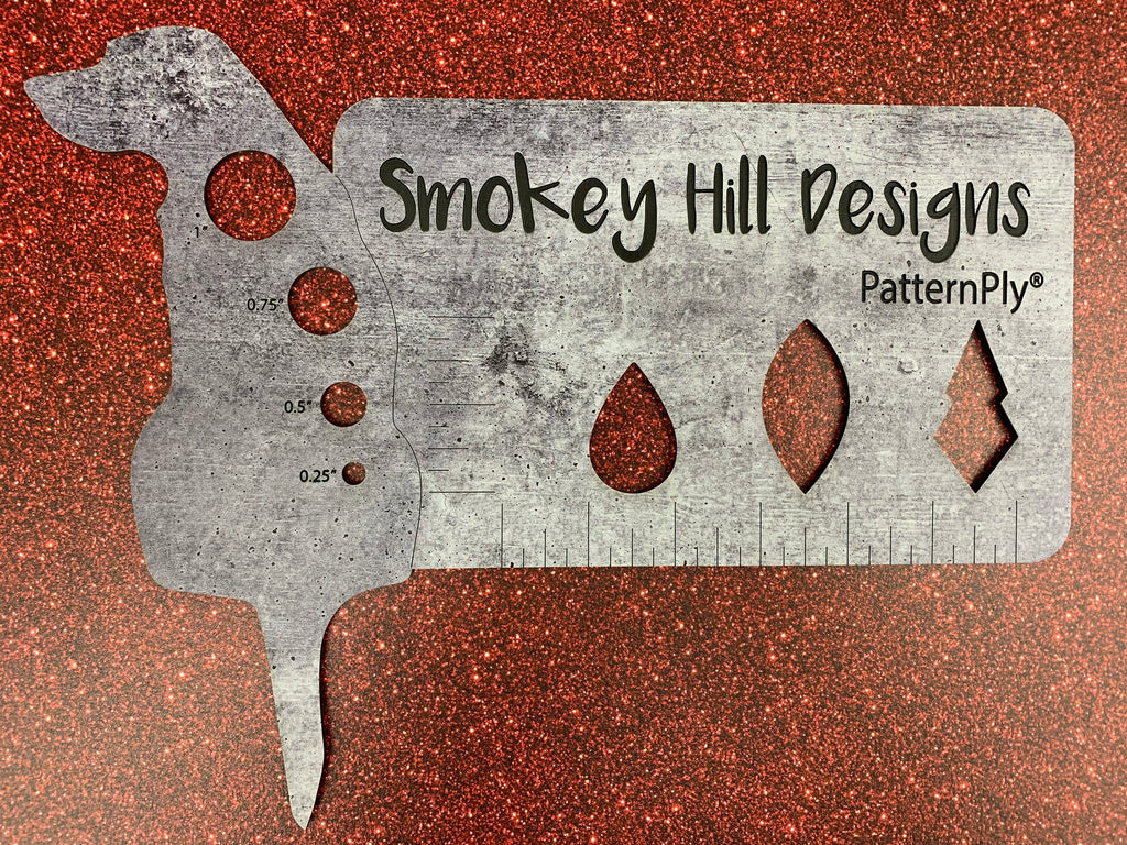 PatternPly® Full Coverage Red Glitter* product photo 4