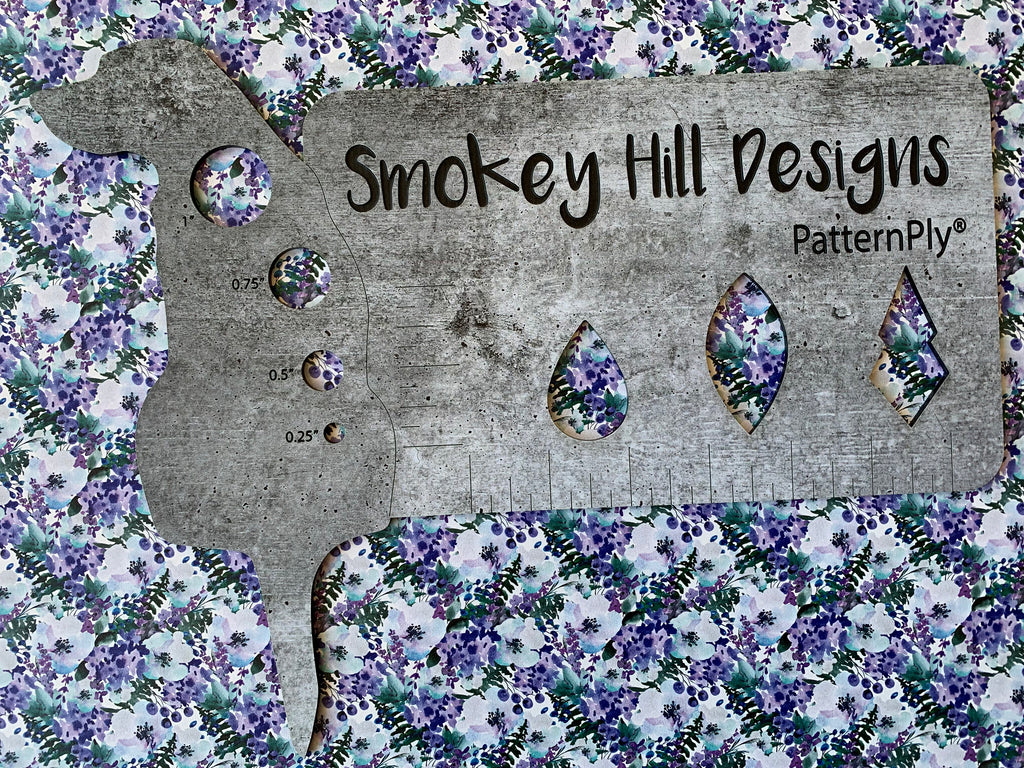 PatternPly® Full Coverage Blueberry Floral product photo 4