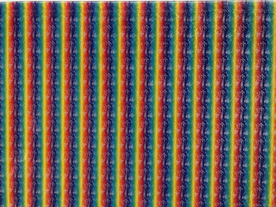 PatternPly® Scattered Micro Rainbow Zebra Stripes