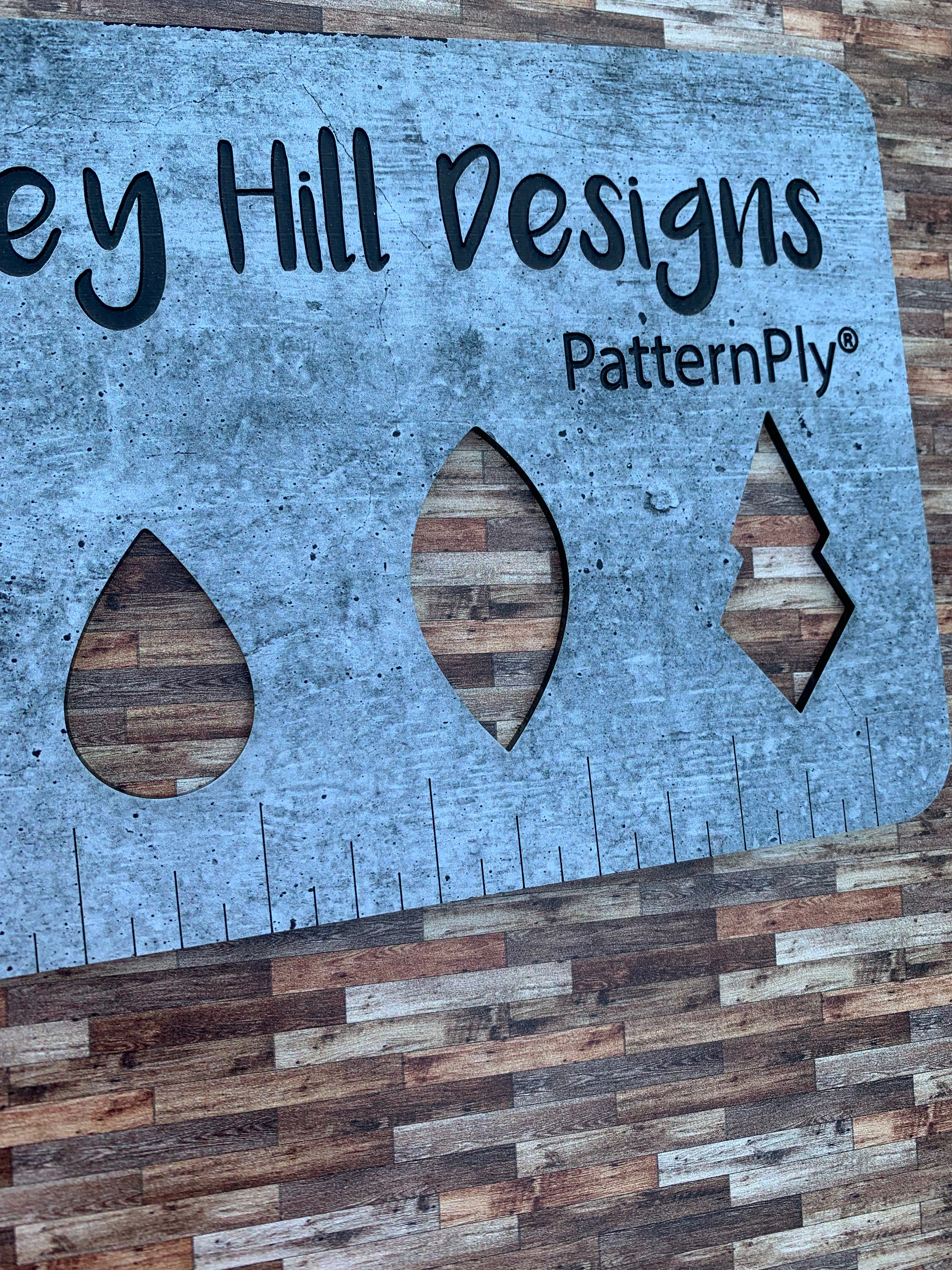 PatternPly® Full Coverage Micro Reclaimed Woods sheet showing the pattern