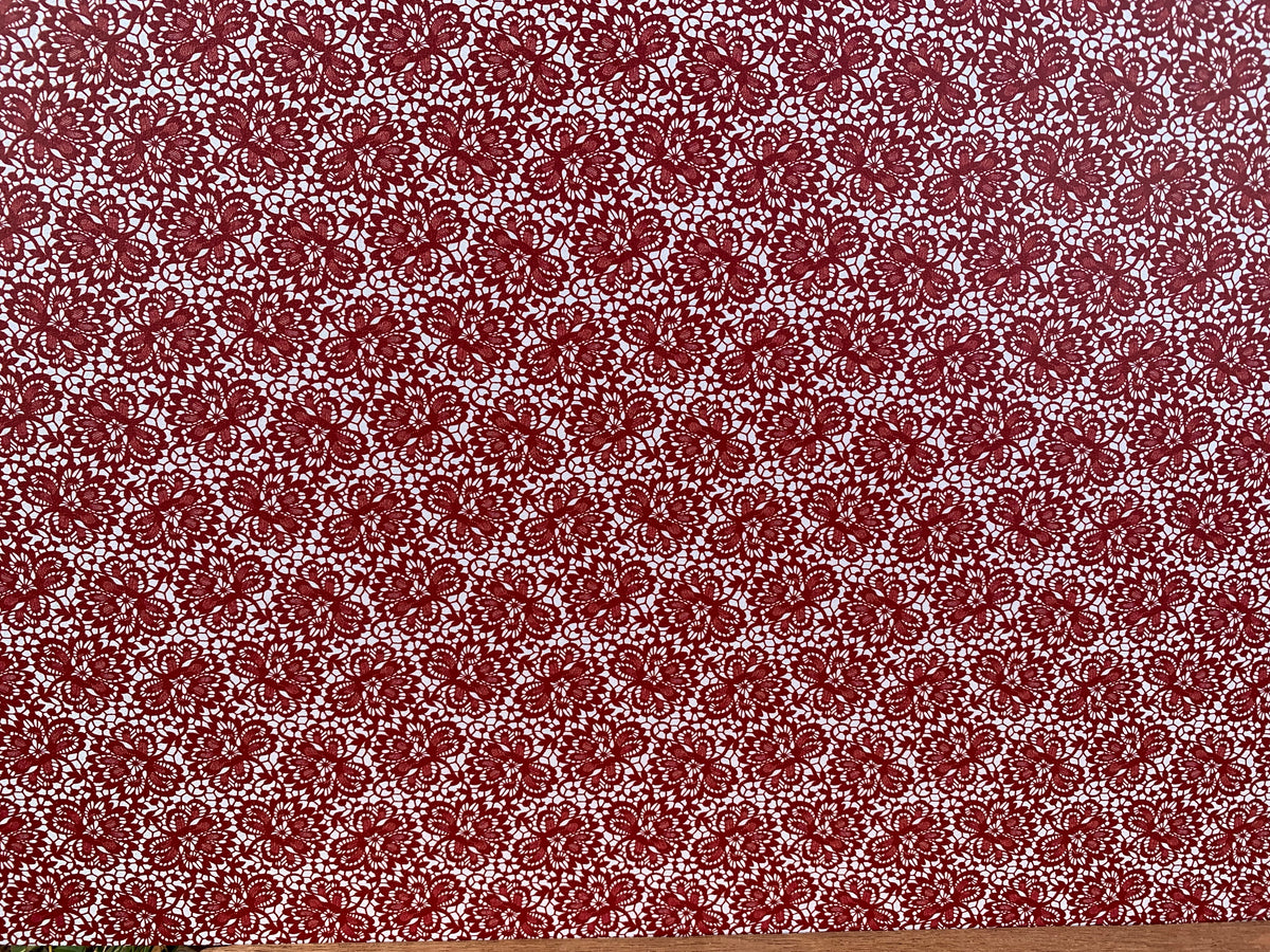 PatternPly® Full Coverage Red Lace product photo 4