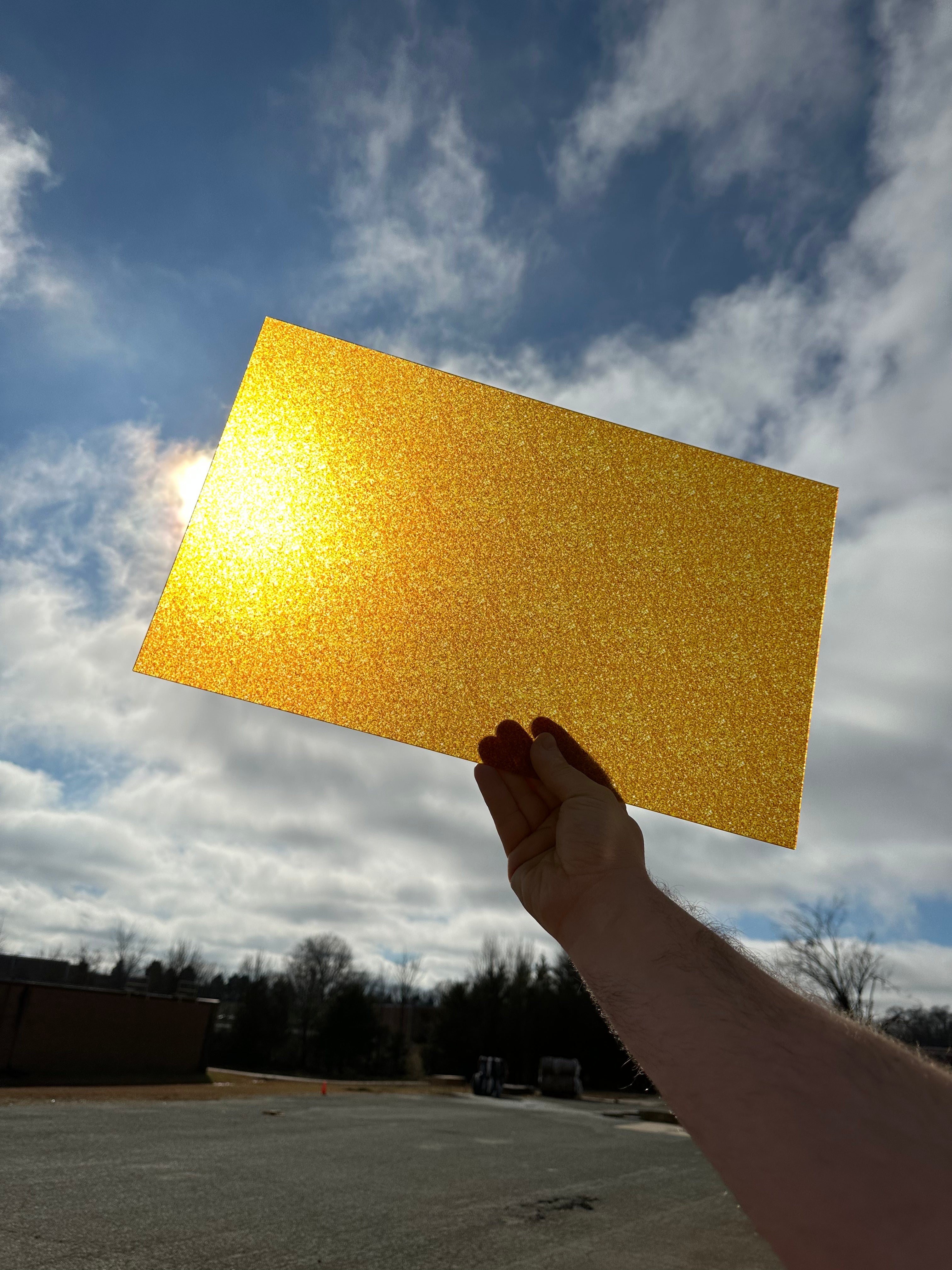 PatternPly® Transparent Gold Glitter* product photo 2