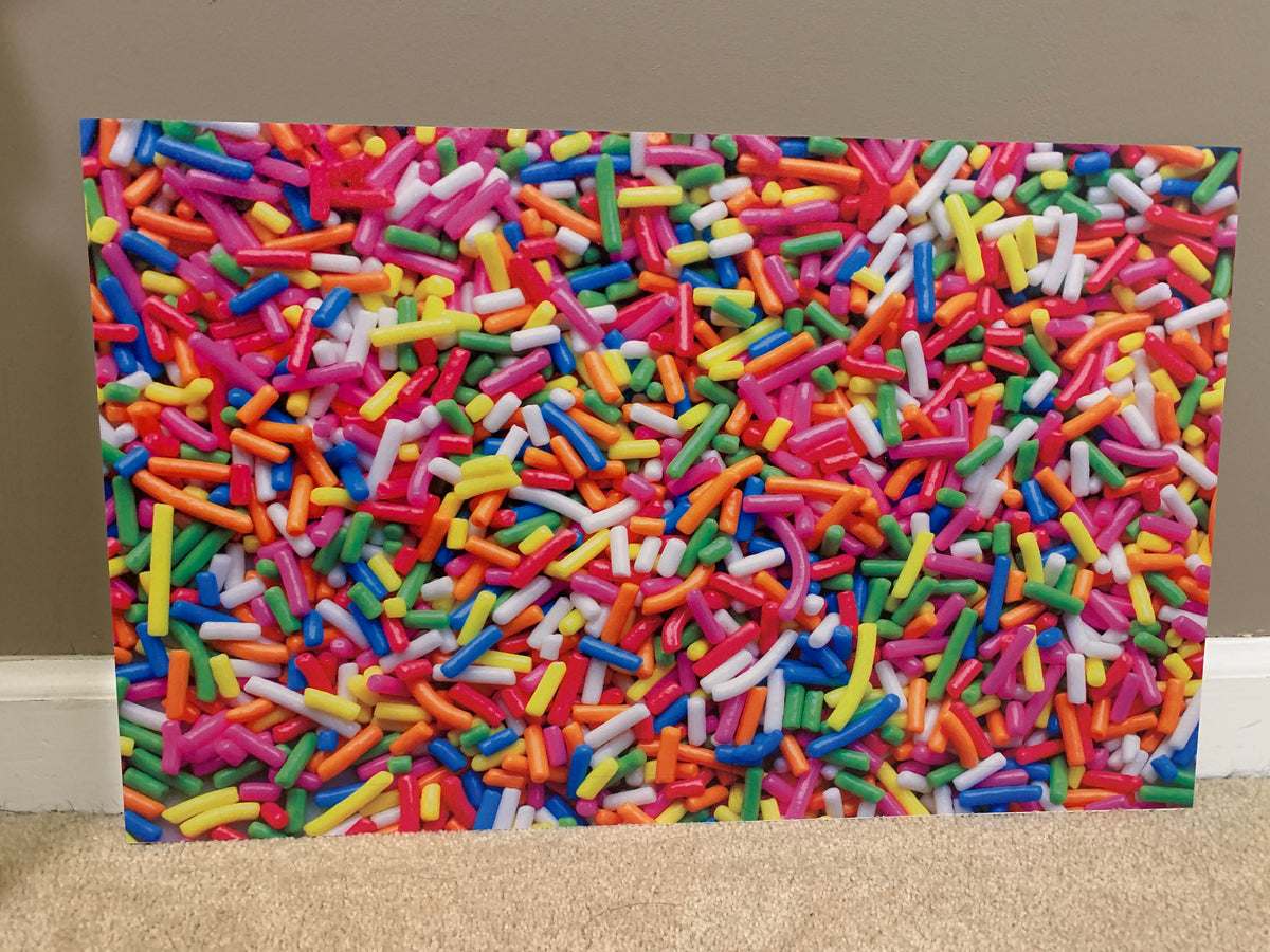 PatternPly® Full Coverage Sprinkles sheet showing the pattern