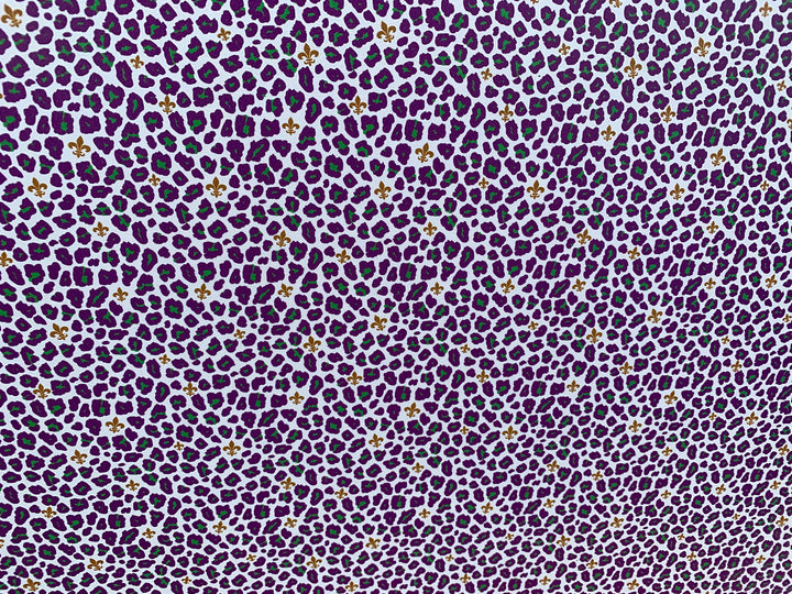 PatternPly® Mardi Gras Leopard