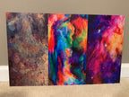 PatternPly® Full Coverage Abstract Sampler: sampler sheet of small art scene designs