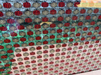 PatternPly® Scattered Buffalo and Leopard Pumpkins sheet showing the pattern