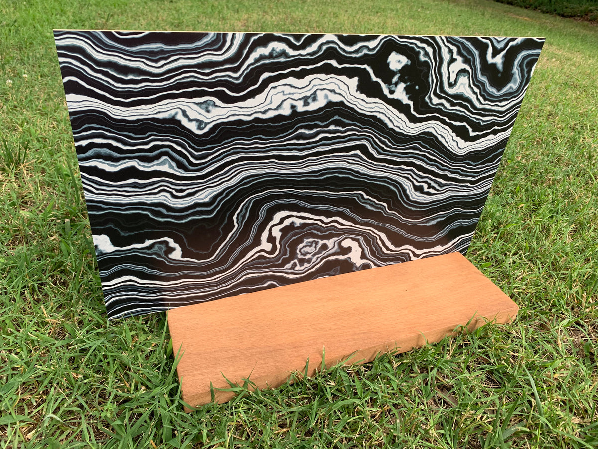 PatternPly® Full Coverage Black and White Onyx product photo 3
