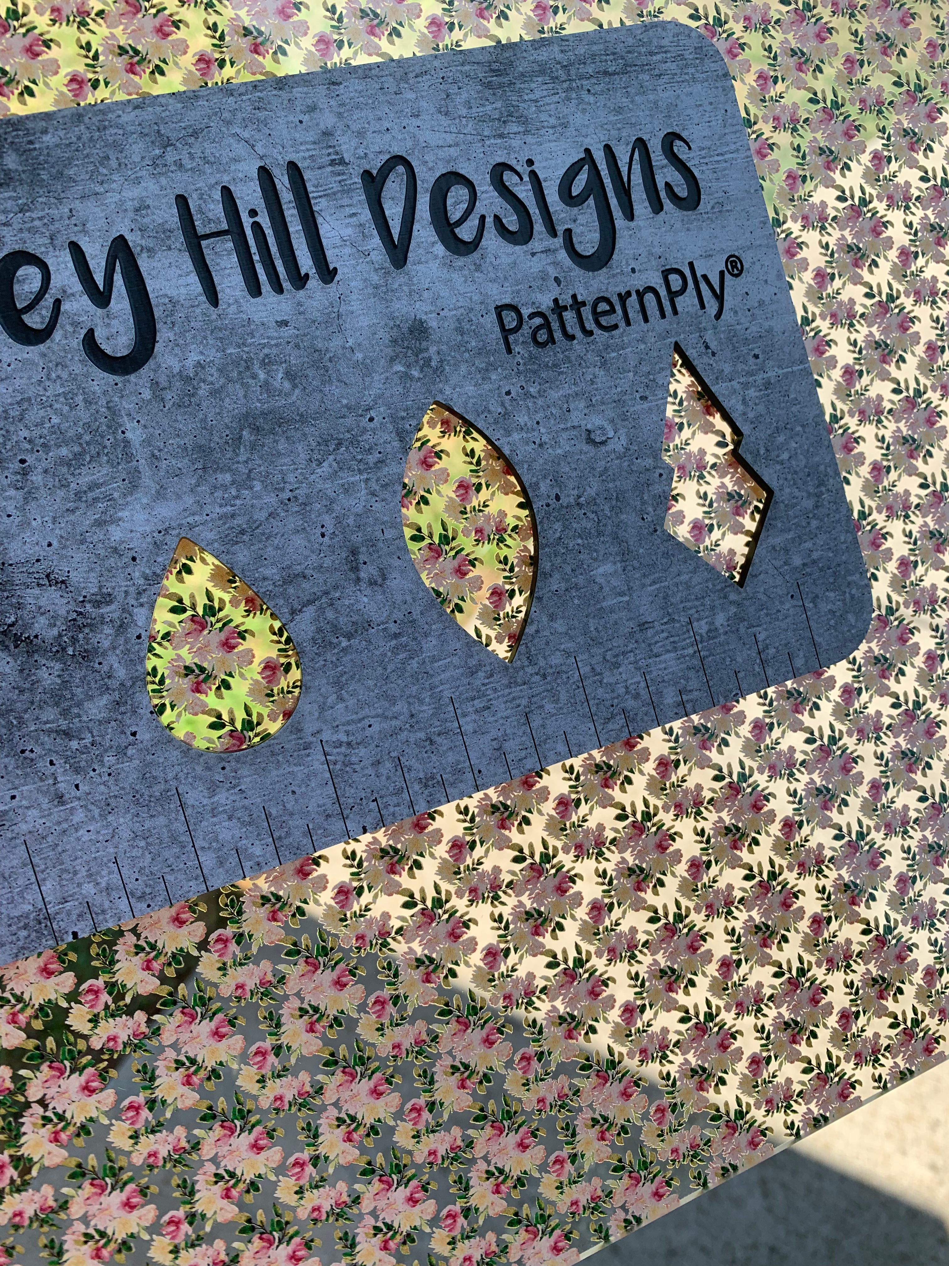 PatternPly® Scattered Micro Wedding Floral sheet showing the pattern