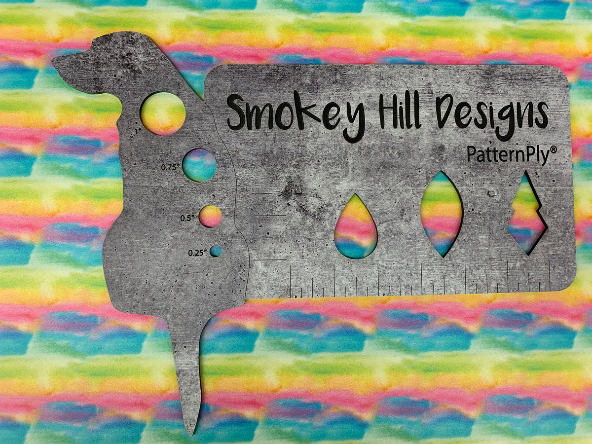 PatternPly® Full Coverage Micro Rainbow Watercolor sheet showing the pattern