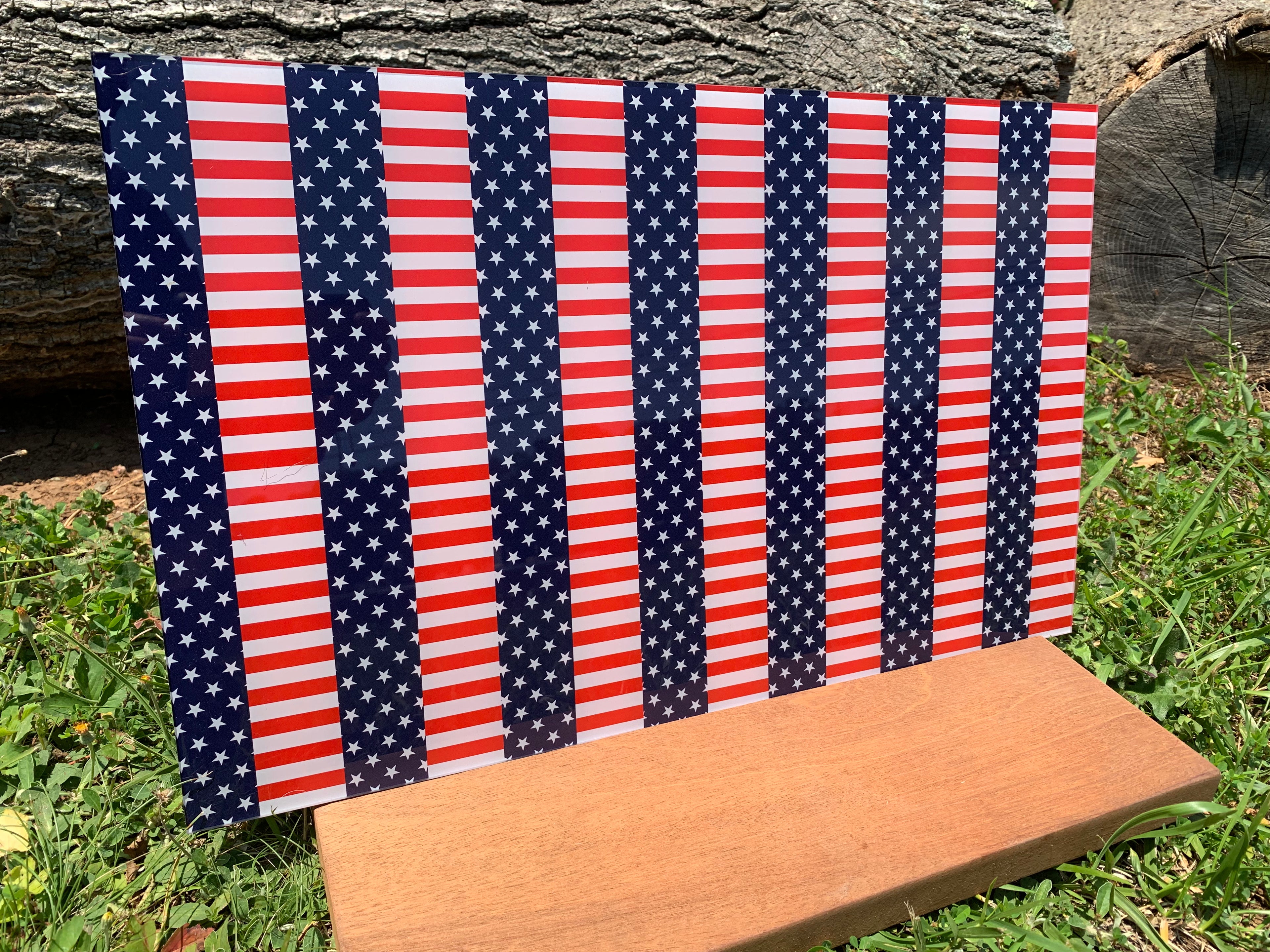 PatternPly® Full Coverage US Flag Repeating with White Background product photo 3