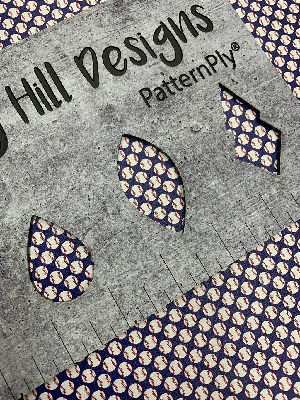 PatternPly® Full Coverage Micro Baseballs sheet showing the pattern