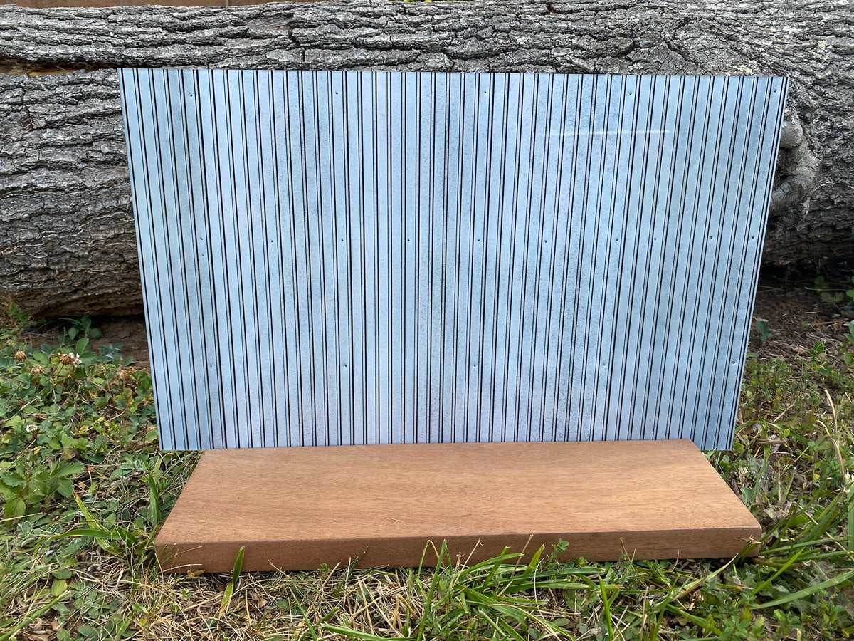 PatternPly® Full Coverage Metal Siding sheet showing the pattern