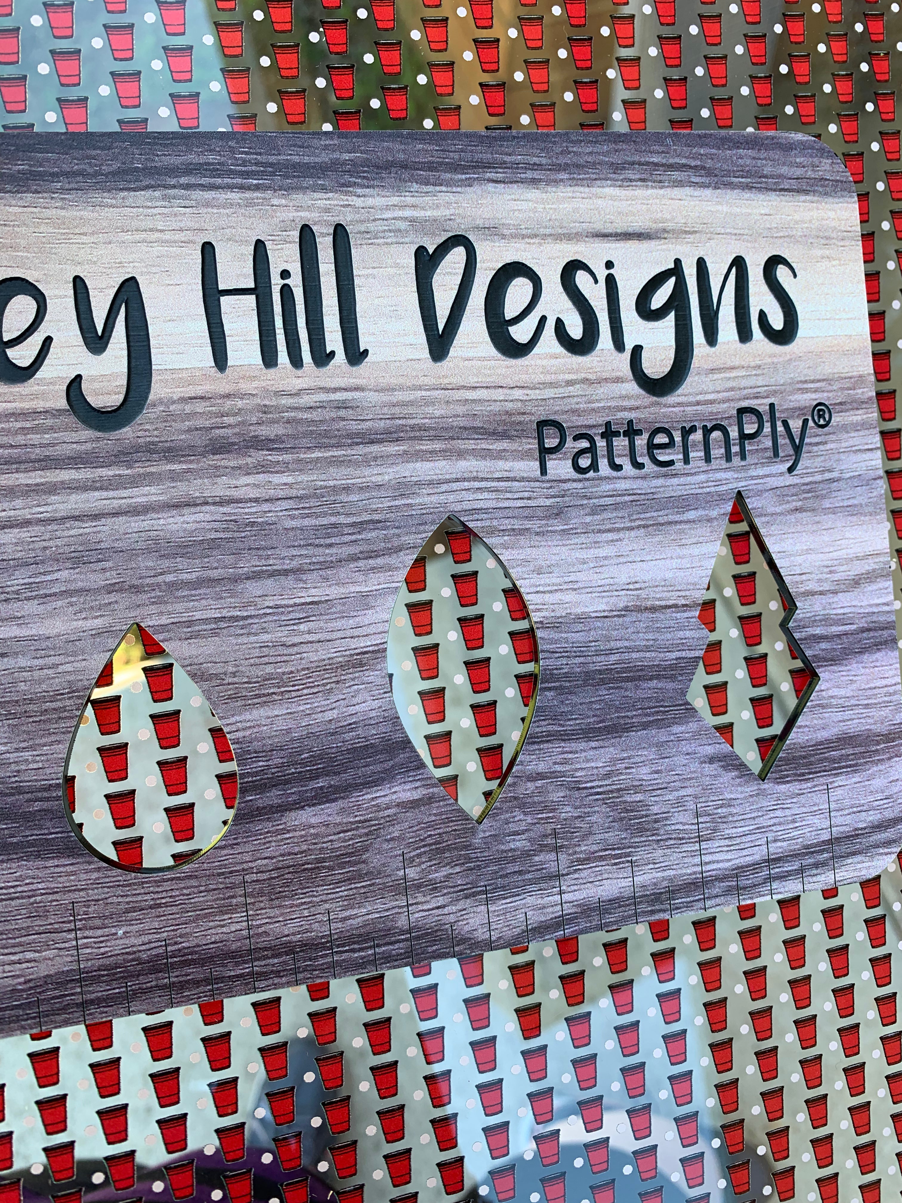PatternPly® Scattered Micro Beer Pong sheet showing the pattern