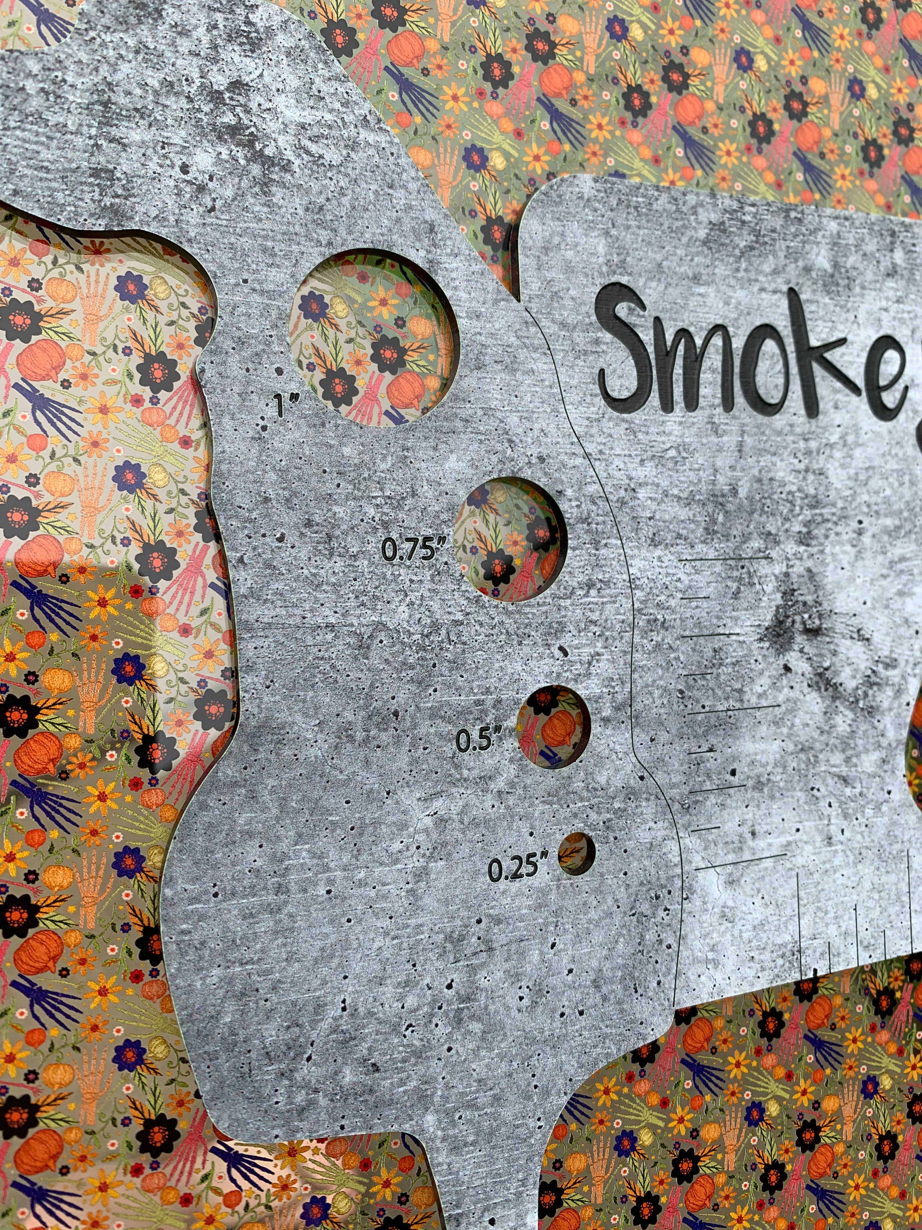 PatternPly® Scattered Skeleton Hand Floral product photo 2