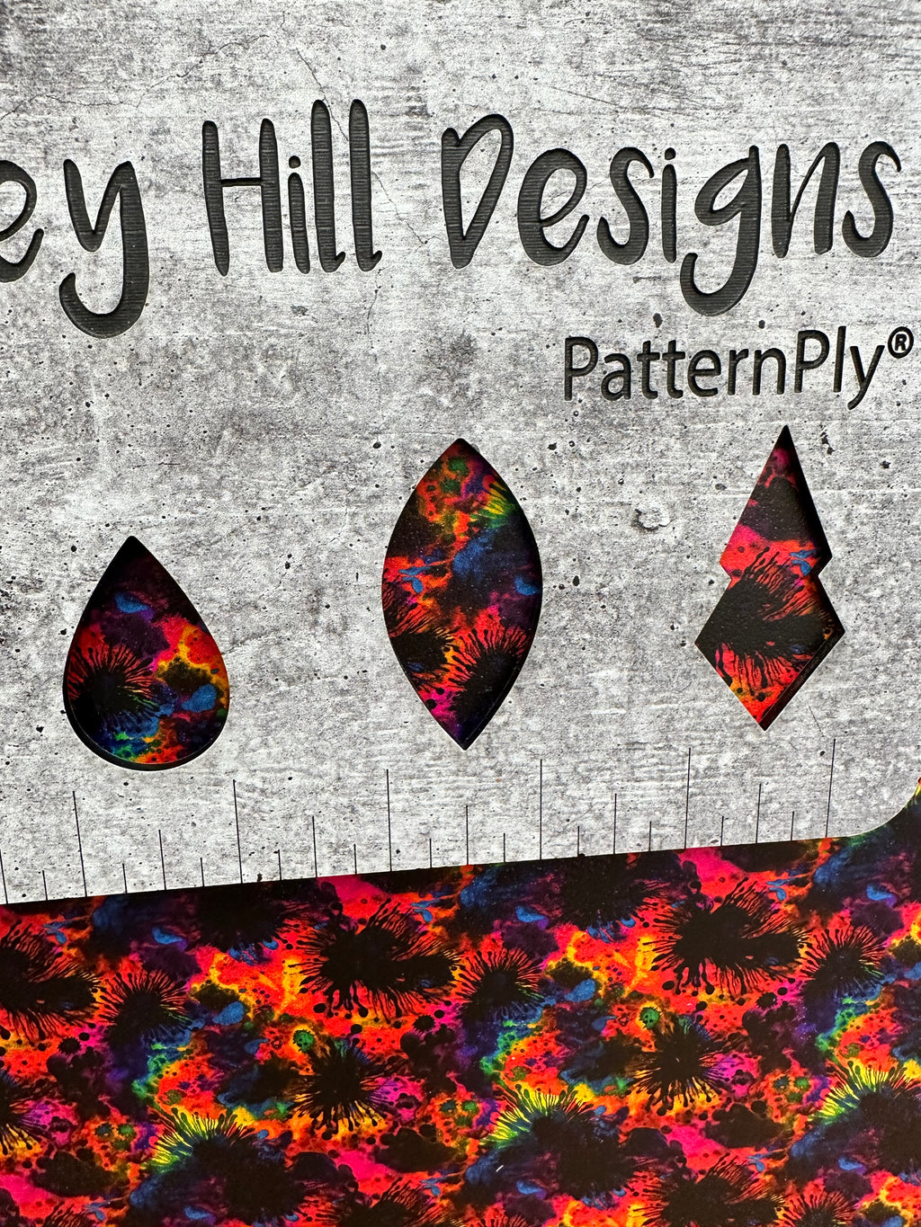 PatternPly® Full Coverage Black Splat Tie Dye product photo 3