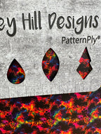 PatternPly® Full Coverage Black Splat Tie Dye product photo 3