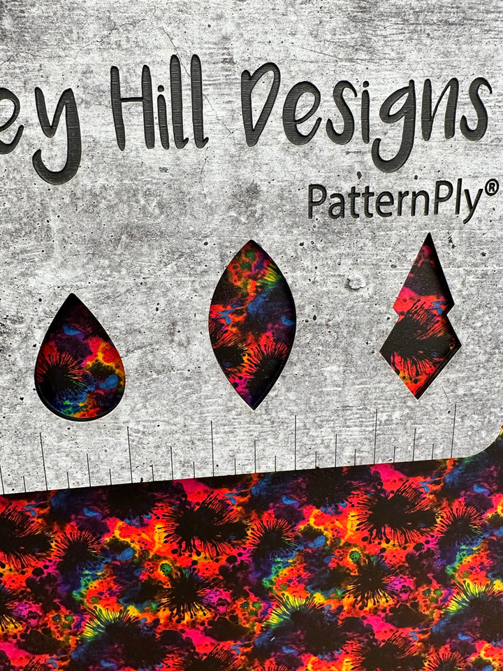 PatternPly® Black Splat Tie Dye