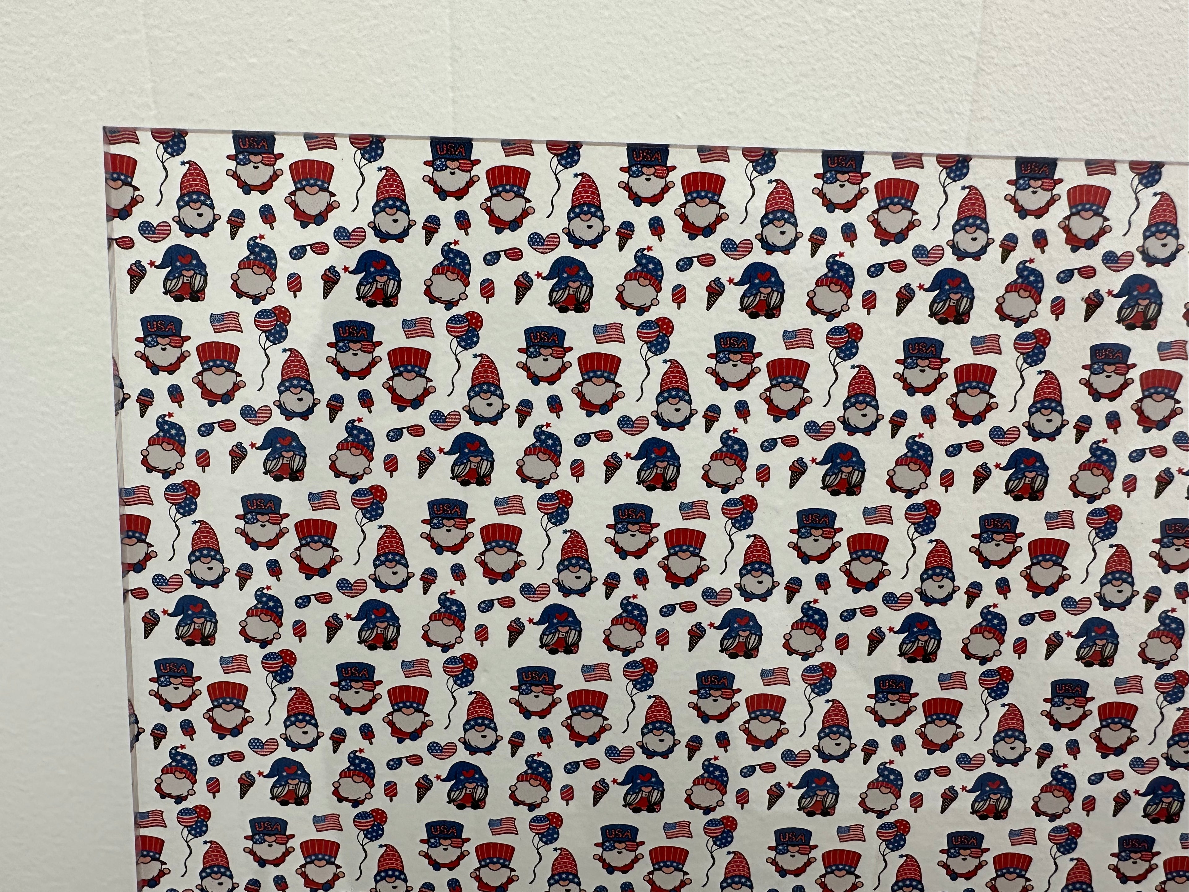 PatternPly® Scattered Patriotic Gnomes product photo 2