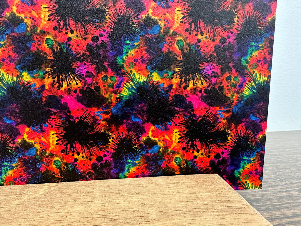 PatternPly® Full Coverage Black Splat Tie Dye product photo 2