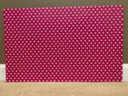 PatternPly® Full Coverage Pink and White Paw Prints sheet showing the pattern