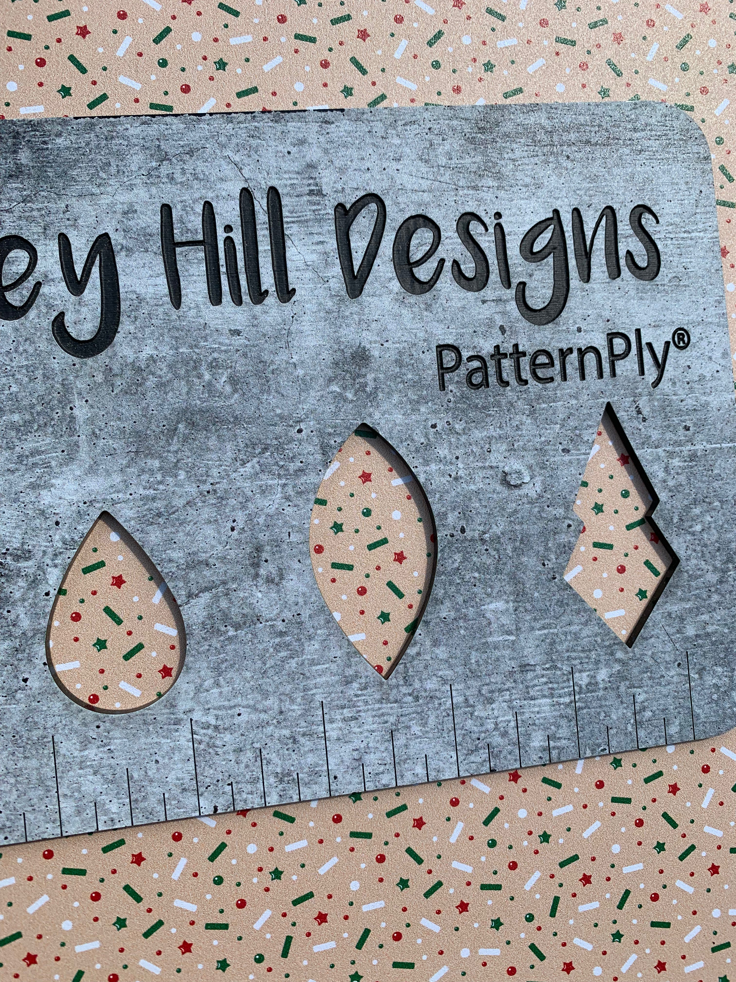 PatternPly® Full Coverage Sugar Cookie Sprinkles sheet showing the pattern