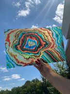 PatternPly® Transparent Southwest Psychedelic sheet showing the pattern