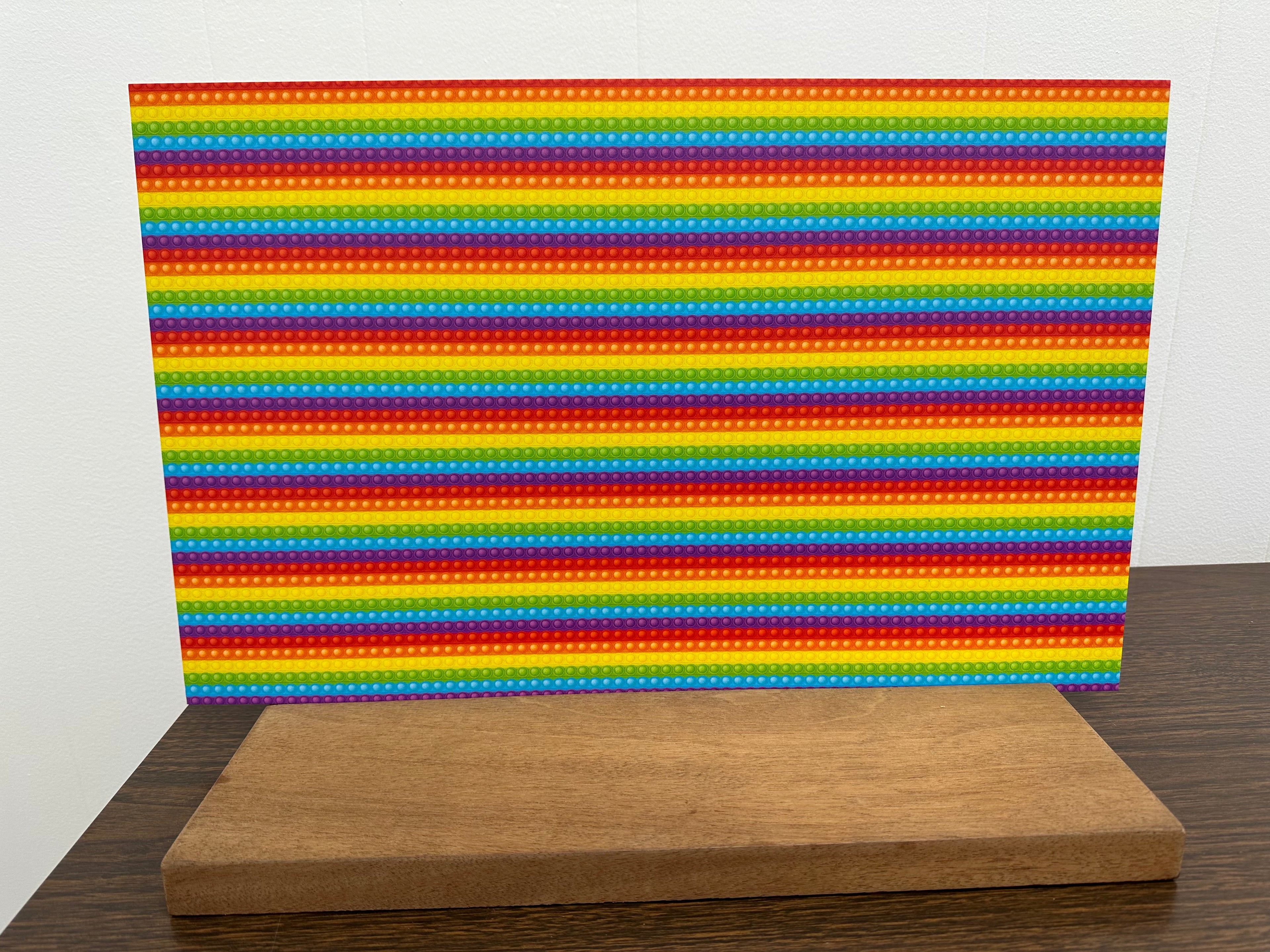 PatternPly® Full Coverage Rainbow Pop Toy product photo 3