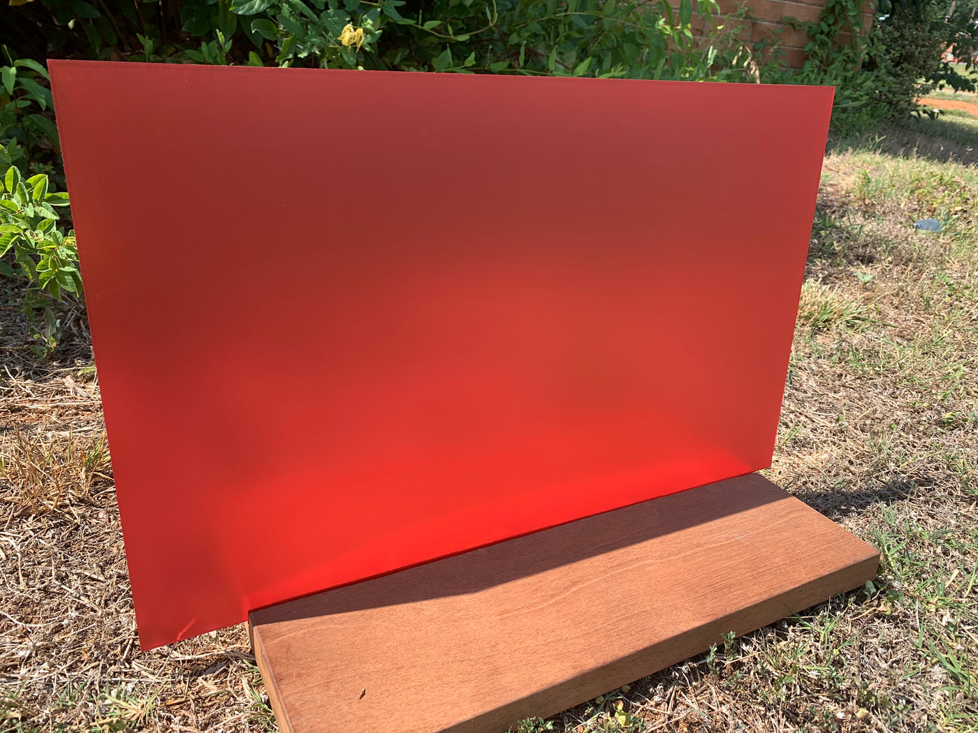 PatternPly® Acrylic Solid Frosted Red