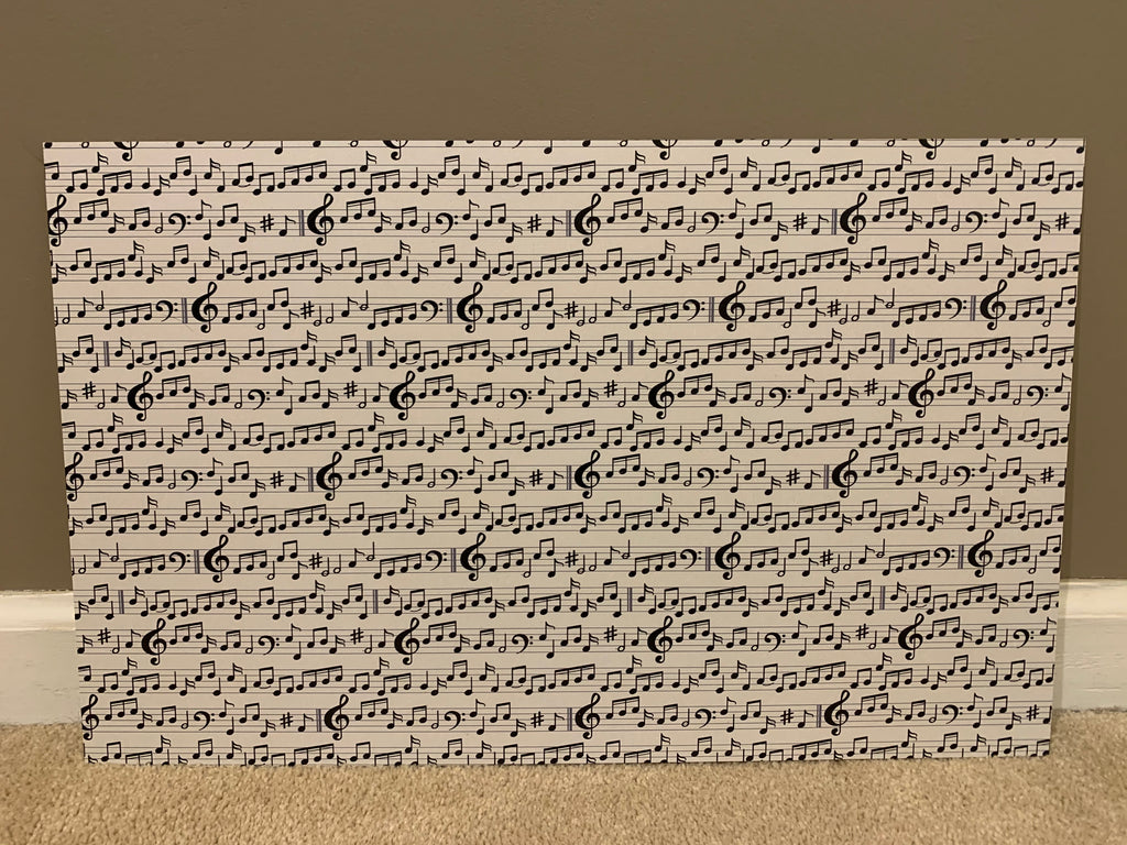 PatternPly® Full Coverage Sheet Music sheet showing the pattern