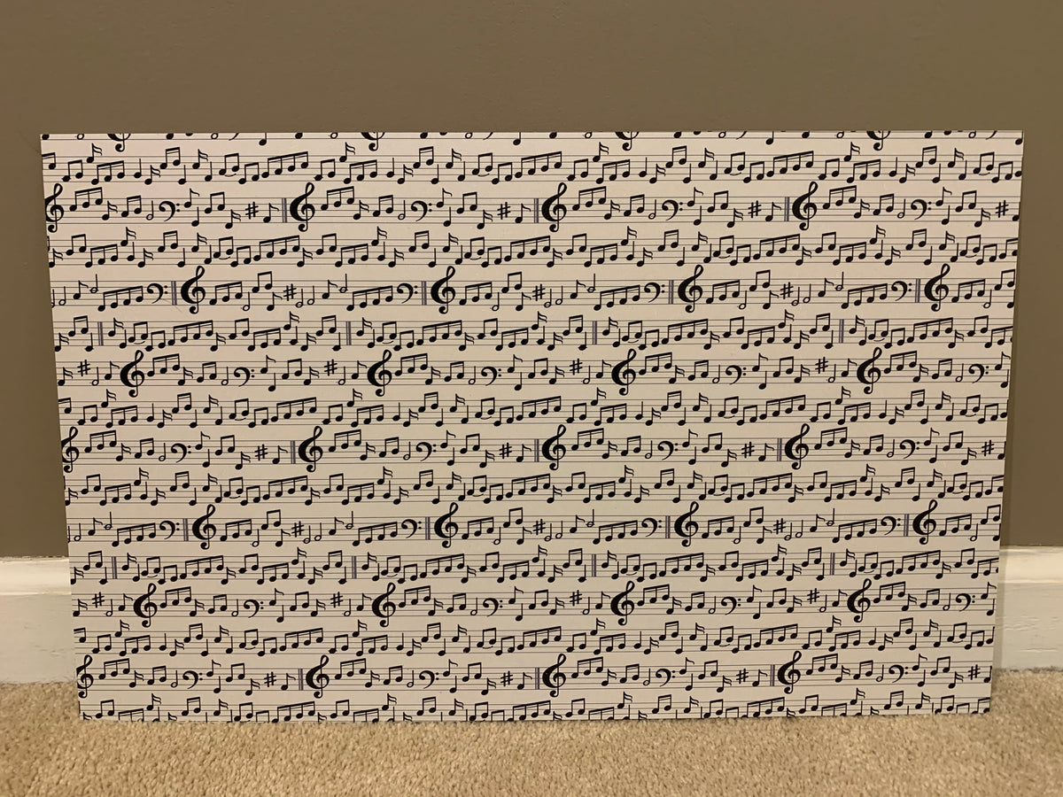 PatternPly® Full Coverage Sheet Music sheet showing the pattern