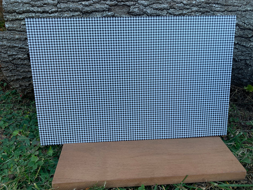 PatternPly® Full Coverage Micro Black and White Buffalo Plaid product photo 3