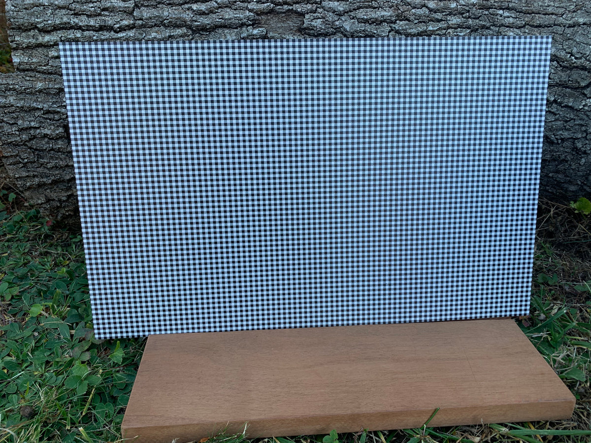 PatternPly® Full Coverage Micro Black and White Buffalo Plaid product photo 3