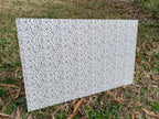 PatternPly® Full Coverage Script sheet showing the pattern