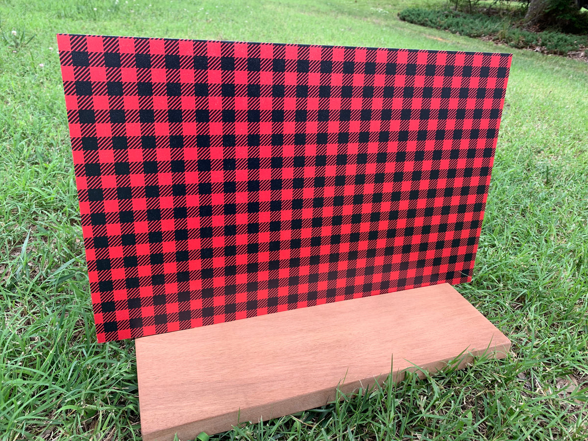 PatternPly® Full Coverage XL Buffalo Plaid product photo 3