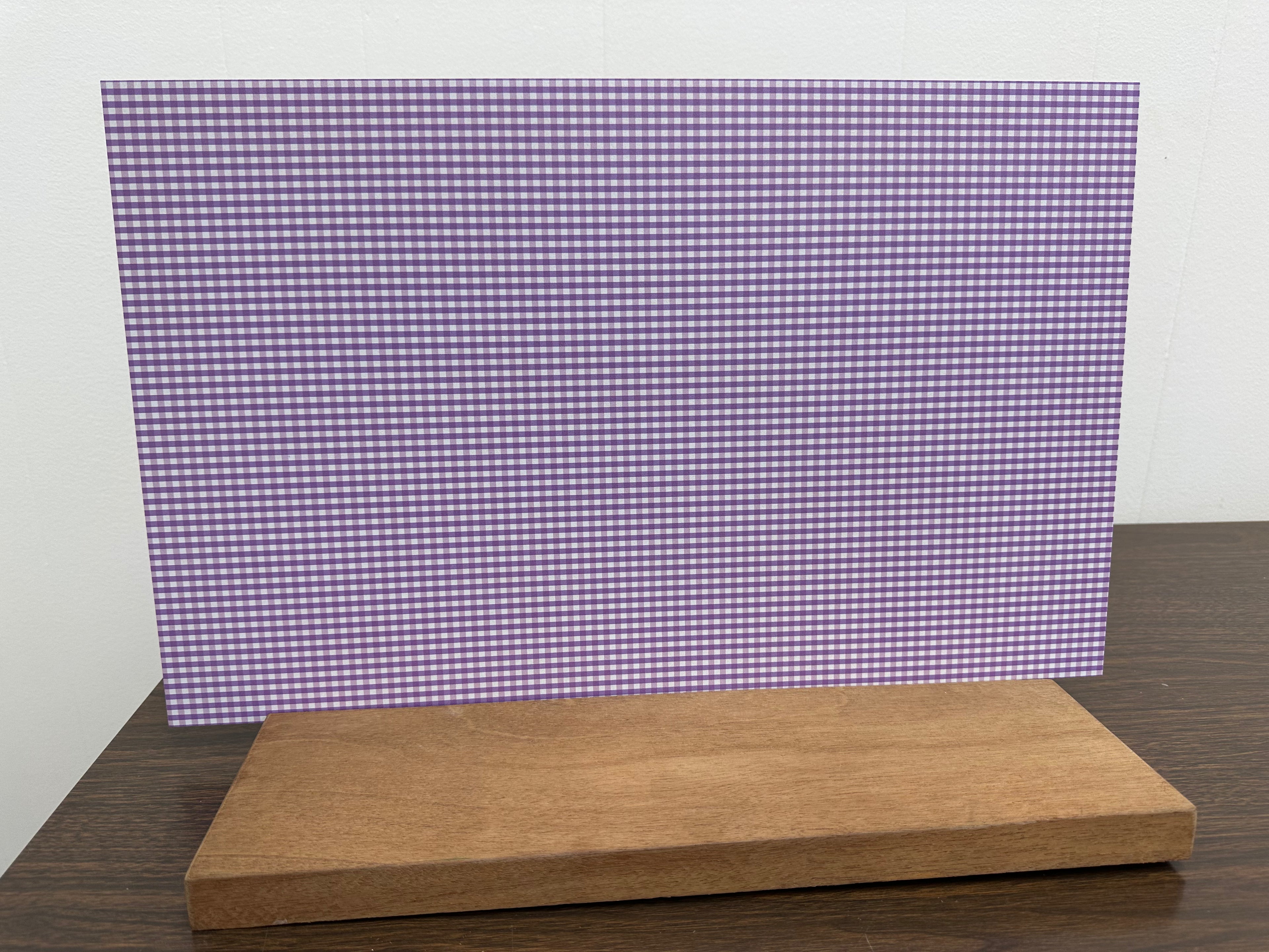 PatternPly® Full Coverage Micro Purple Gingham product photo 3
