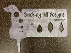 PatternPly Speckled Black and Gold sheet showing the pattern
