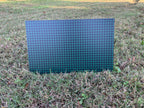 PatternPly® Full Coverage Green and Black Buffalo Plaid sheet showing the pattern