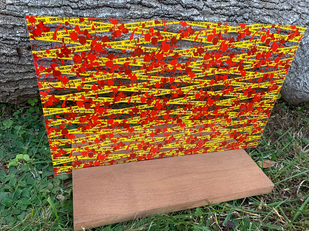 PatternPly® Scattered Blood Splatter + Crime Scene Tape product photo 2