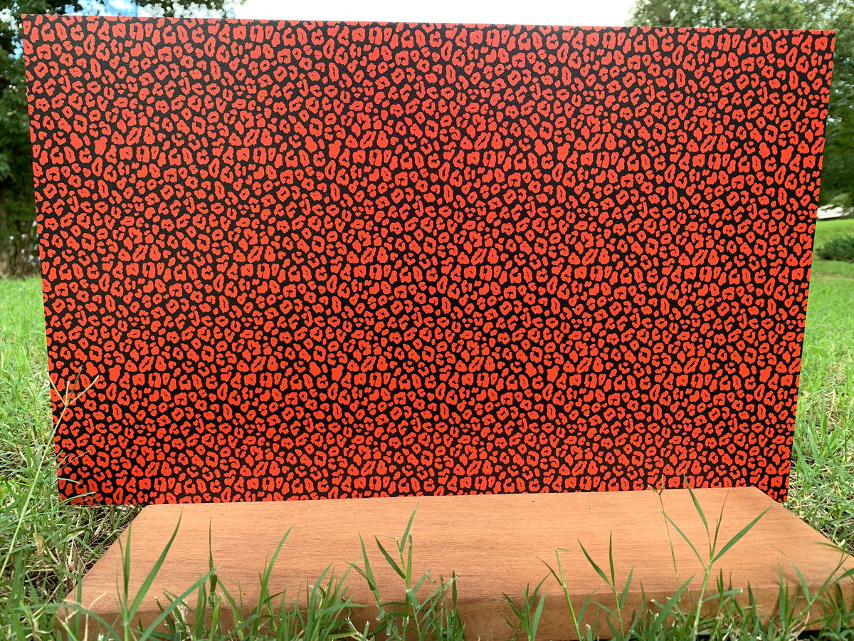 PatternPly® Full Coverage Black and Orange Leopard product photo 4