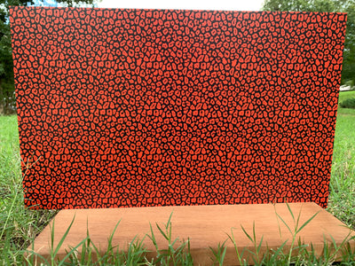PatternPly® Black and Orange Leopard