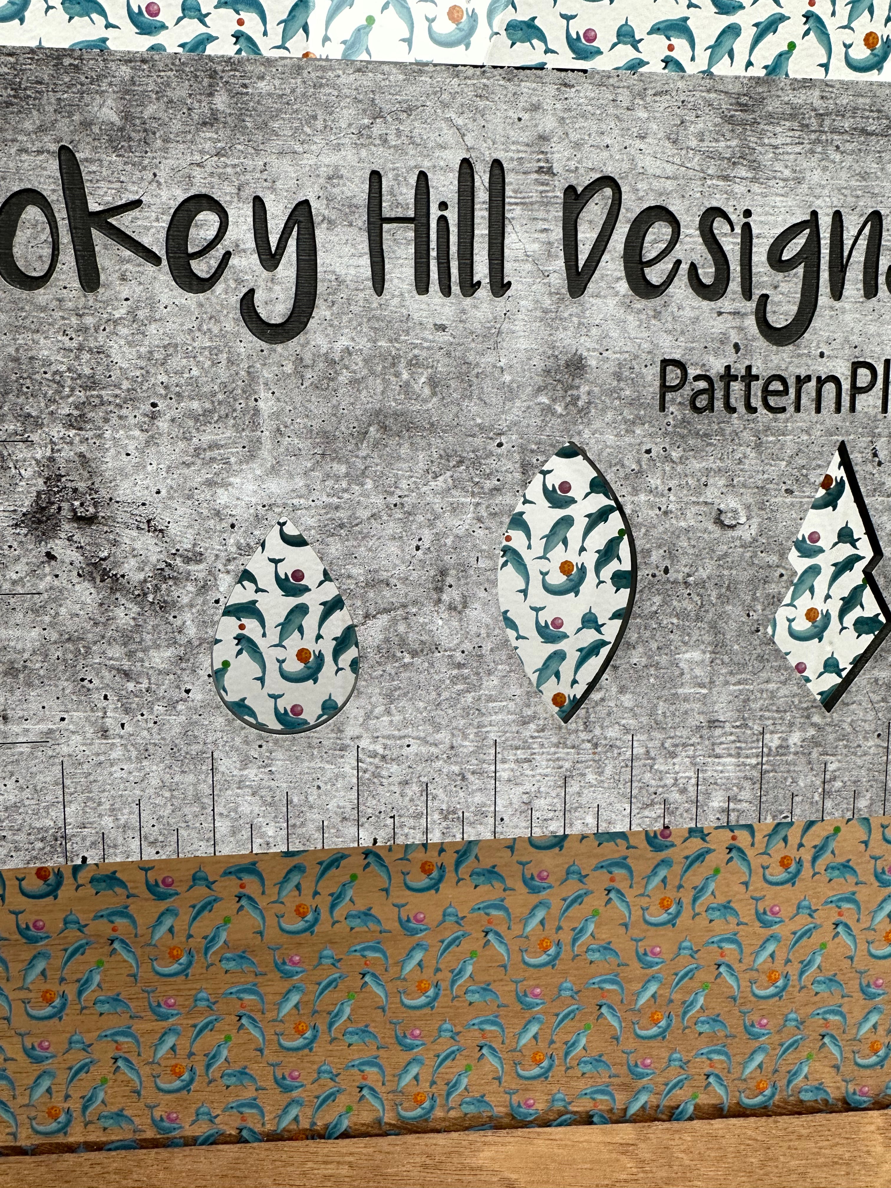 PatternPly® Scattered Playful Dolphins product photo 2