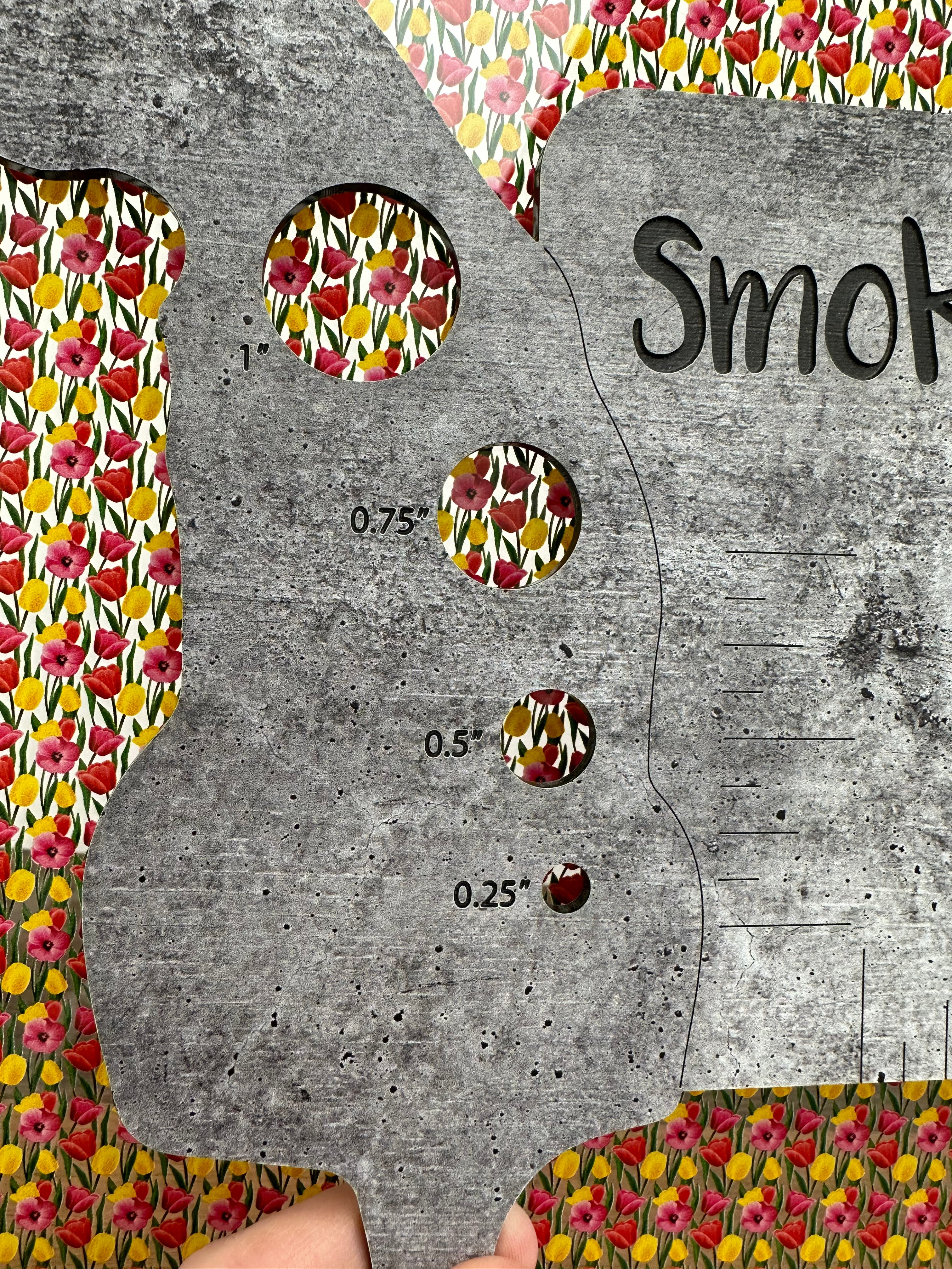PatternPly® Scattered Pink and Yellow Realistic Tulips product photo 5