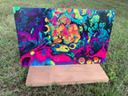 PatternPly® Full Coverage Neon Swirl sheet showing the pattern