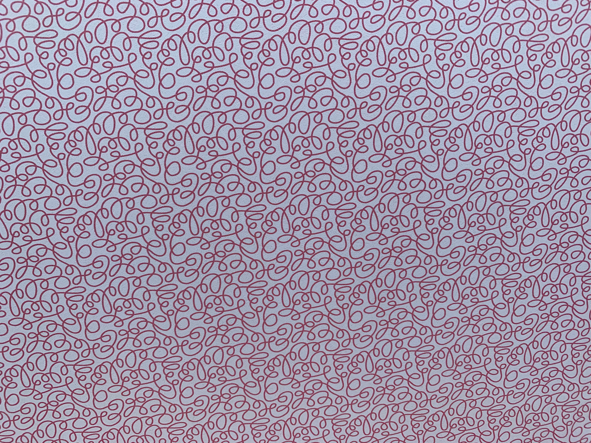 PatternPly® Full Coverage White Valentine’s Snack Cake sheet showing the pattern
