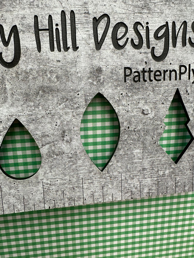 PatternPly® Micro Green Gingham