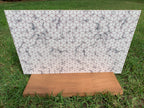 PatternPly® Full Coverage Rose Geometric Marble sheet showing the pattern