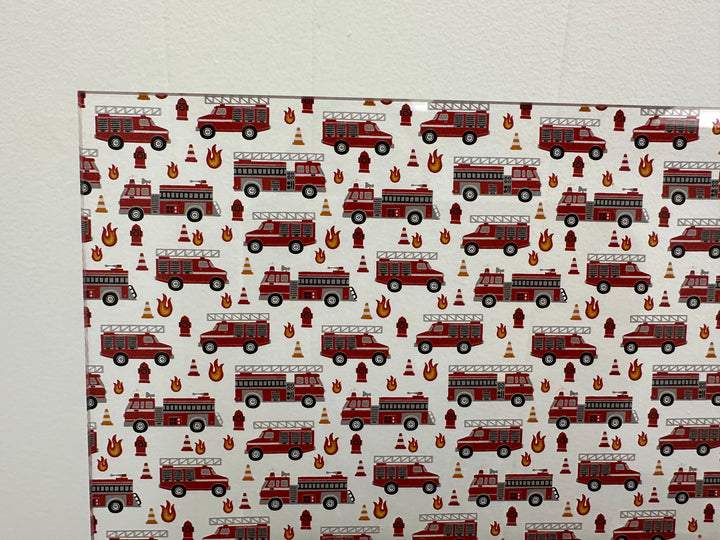 PatternPly® Scattered Fire Trucks