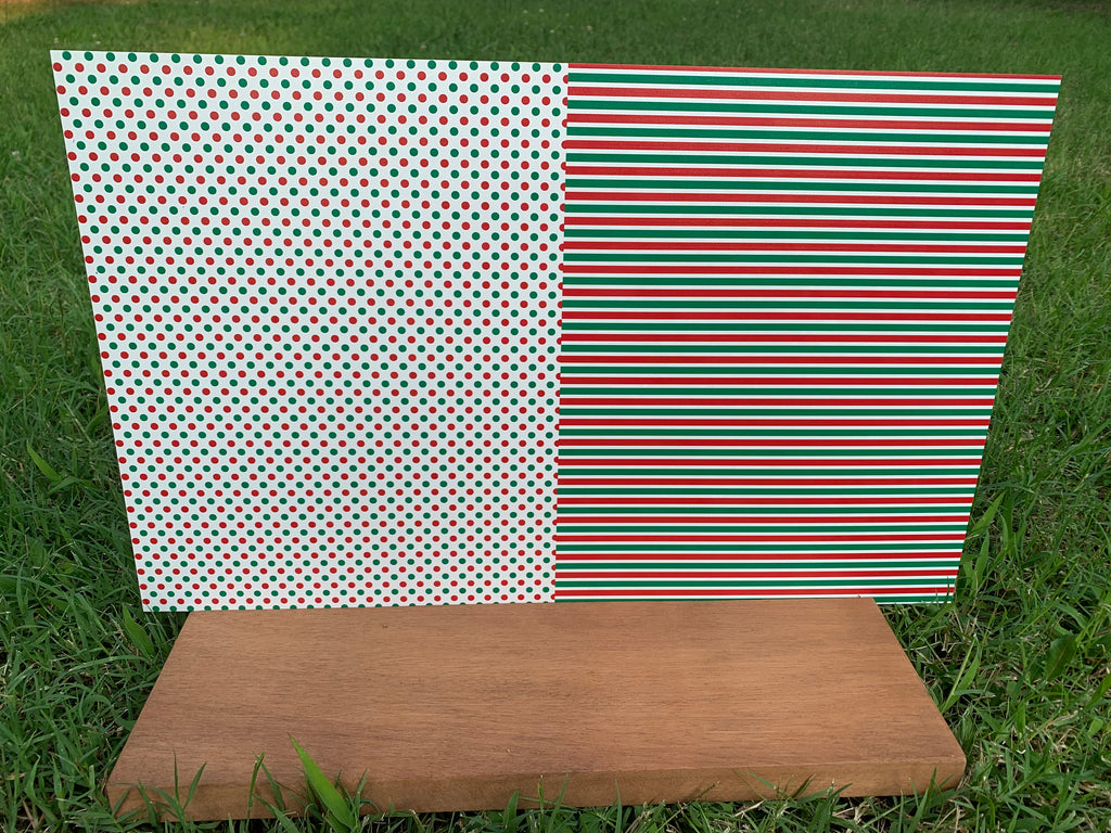 PatternPly® Full Coverage Christmas Pattern Duo sheet showing the pattern