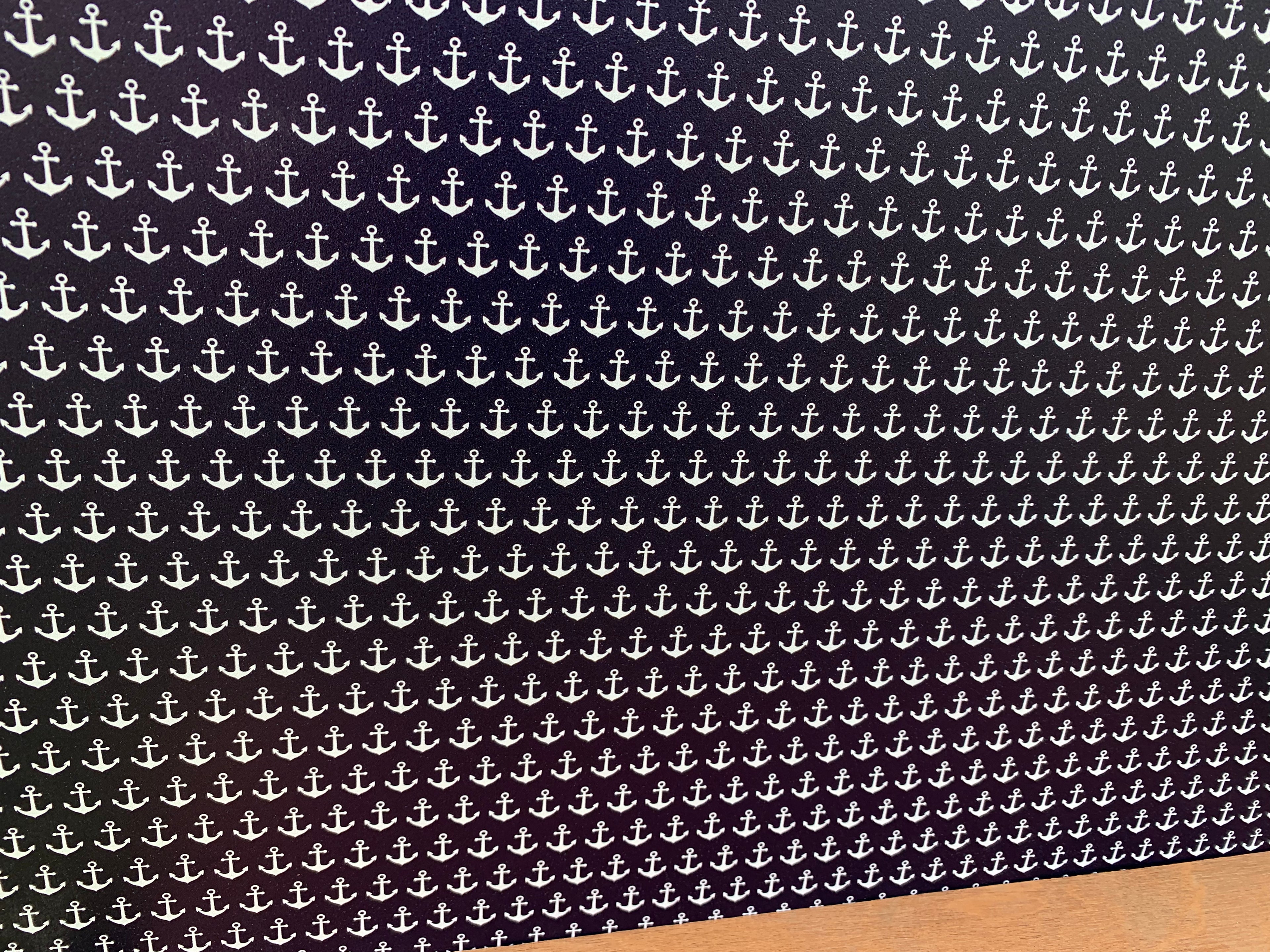 PatternPly® Full Coverage Navy and White Anchors product photo 4
